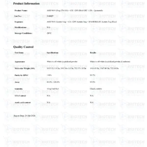 Alternative view of Fragment 176-191 & Mod GRF 1-29 & Ipamorelin Blend (12mg)