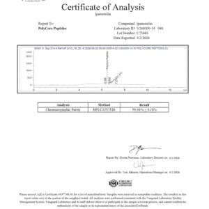 Alternative view of Ipamorelin (5mg)