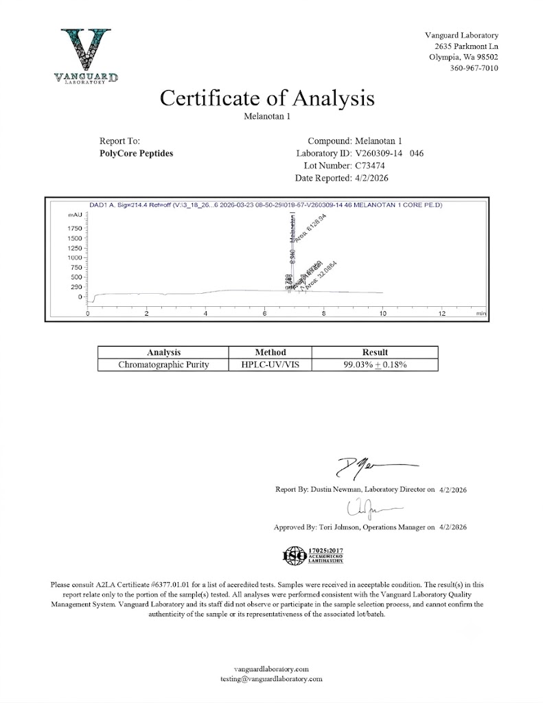 Melanotan 1 (10mg) - Image 2