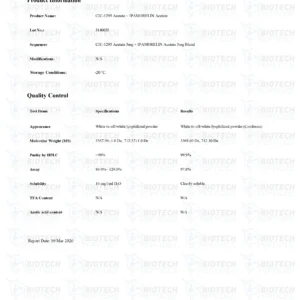 Alternative view of Mod GRF 1-29 & Ipamorelin Blend (10mg)