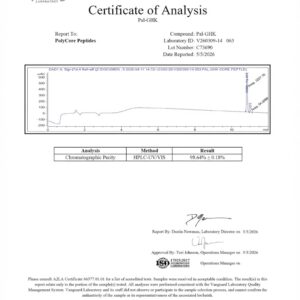 Alternative view of Pal-GHK (Palmitoyl Tripeptide-1) (200mg)