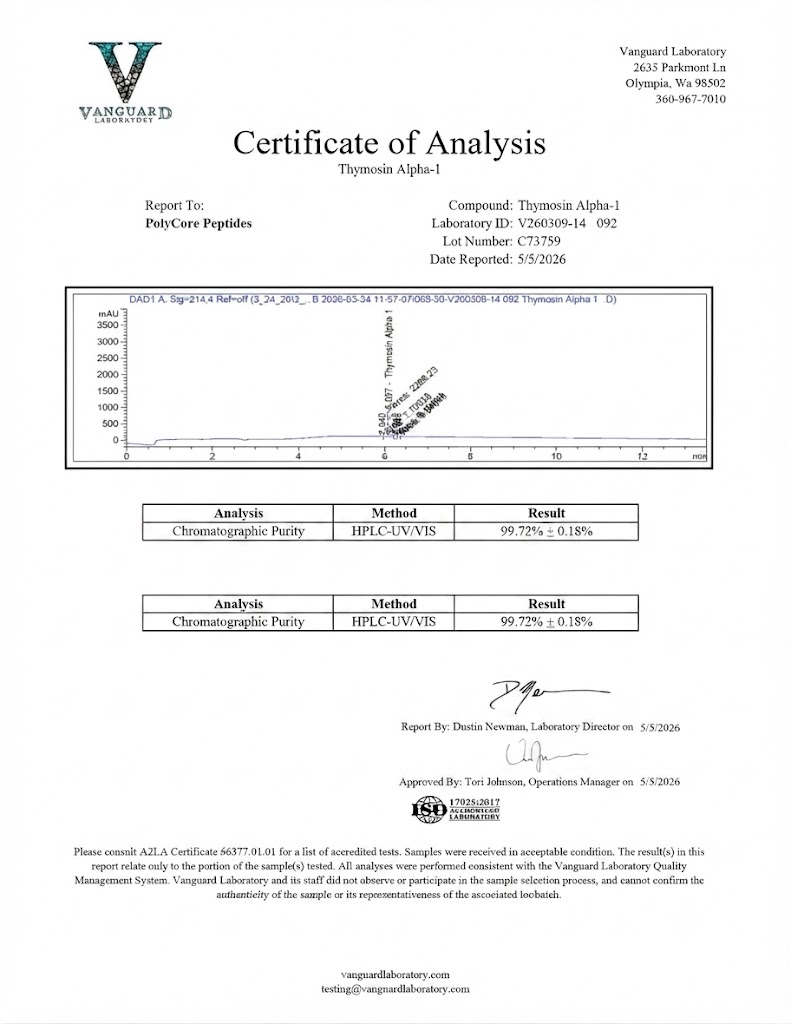 Thymosin Alpha-1 (10mg) - Image 2